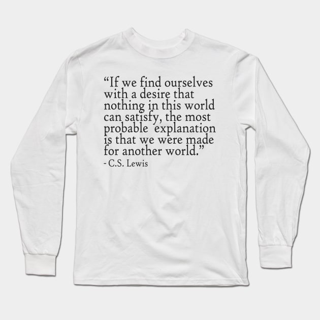 Another World Long Sleeve T-Shirt by saigemint